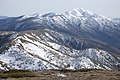 İlkbaharda Feathertop Dağı ve Razorback.