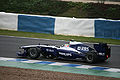 Hülkenberg testing at Jerez, February