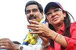 Thumbnail for File:Nicolás Maduro and Cilia Flores.jpg