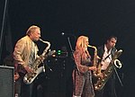 Hans & Candy Dulfer, Koen Schouten (North Sea Jazz 2022)