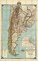 Map of Argentina of 1914 by the Carthographic Office of Pablo Ludwig