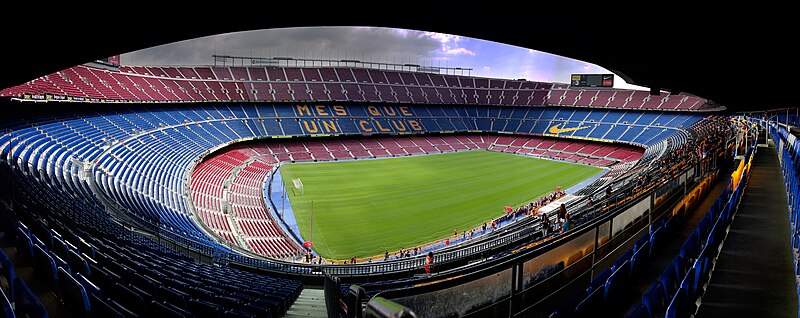 Panorama Vue vum Nou Camp