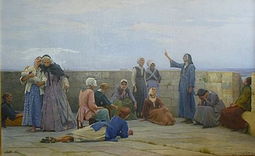 Prisonnières huguenotes à la Tour de Constance (Salon de 1892), Montpellier, musée Fabre.