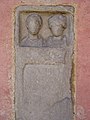 Stele in memoria di C. Iulius Censo e Iulia Privata.