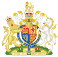 Coat of Arms of Queen Elizabeth II in Right of the United Kingdom