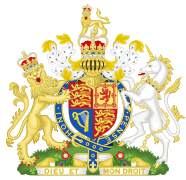 Մեծ Բրիտանիայի թագաւորական զինանշանը (Բացի Սկովտիականէն)