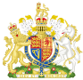 Escudo de Reino Unido de Gran Bretaña e Irlanda del Norte
