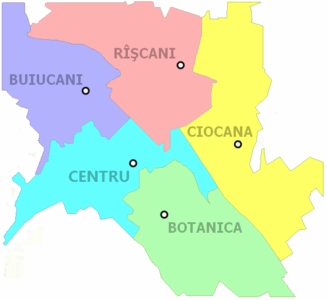 Sectoarele Chişinăului