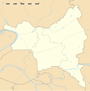 德朗西在塞纳-圣但尼省的位置