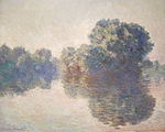 Seine vid Giverny, 1897, National Gallery of Art, Washington