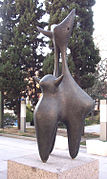 Toros ibéricos (1958-1960), de Alberto Sánchez (Museo de Escultura al Aire Libre de La Castellana, Madrid)
