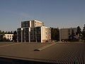 Apartment buildings seen from my home.