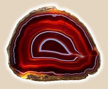 Karneol (rot-weiß bis orange-weiß)