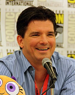 Hartman at the 2009 San Diego Comic Con