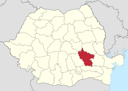 Distretto di Buzău – Localizzazione