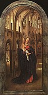 Jan van Eyck, Madona v kostele, kolem 1425