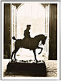 Reiterstandbild Friedrich des Großen, 1933 in Haus Doorn fotografiert