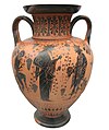 Neck amphora, c. 520 BC.