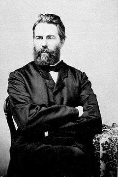 Herman Melville år 1860.