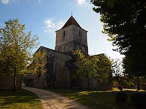 L'egleisa de Sent Marçau de Molton.