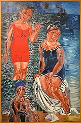 De tre badende, 1919 Les Trois baigneuses