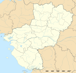 Montsoreau ubicada en Países del Loira