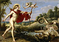 Apollo (met aureool) en Python, Peter Paul Rubens en Cornelis de Vos, 1636-1638, Museo Nacional del Prado