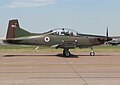 Pilatus PC9 прямує до злітної смуги на шоу RIAT 2006