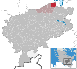 Kaart van Stocksee