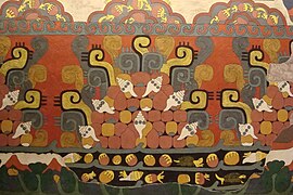 Mural del templo de la Agricultura de Teotihuacan (Estado de México)