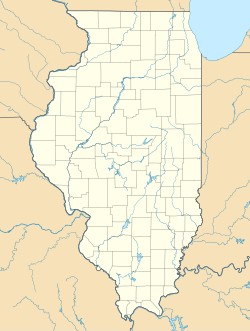 Tedens, Illinois is located in Illinois