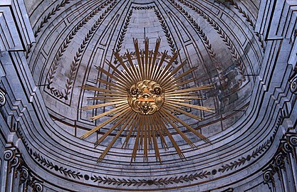 Dans l'église Saint-Étienne d'Uzès (XVIIIe siècle).