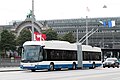 Trolleybus articulé de Lucerne