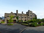 Tirley Garth and entrance courtyard walls