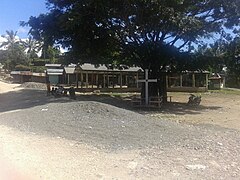 Am Marktplatz von Balibo