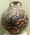 Ánfora con motivo típico de pulpo, 1500 a. C. (Minoico Reciente).
