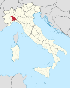 Provincia di Alessandria – Localizzazione