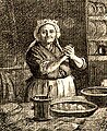 Alphonse Lévy, Cocina de Pesaj, c. 1876-1888.[64]​ Trabajo dedicado a la cocina tradicional judía, estrictamente "kósher".