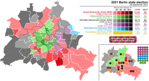 Elecciones estatales de Berlín de 2021