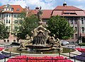 Ceres fountain in Opole