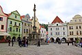 Plaza principal de Český Krumlov.