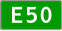 Označení silnice E50 v Rusku