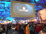 Stand van Electronic Arts in 2013