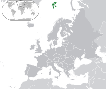 Svalbard archipelago within Europe