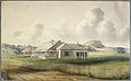 Image 47The first Government House in Auckland, as painted by Edward Ashworth in 1842 or 1843. Auckland was the second capital of New Zealand. (from History of New Zealand)