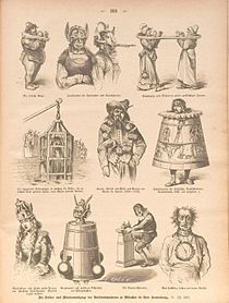 Tortures diverses. Gravure allemande de 1884.