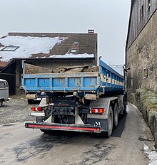 Circulation de transit à travers le "Goulet de Morrens"