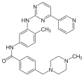 Deutsch: Struktur von Imatinib English: Structure of Imatinib