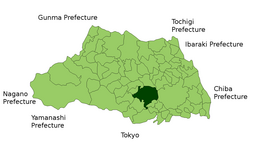 Kawagoe – Mappa