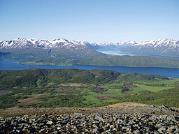 Kvæfjorden och Kveøya.